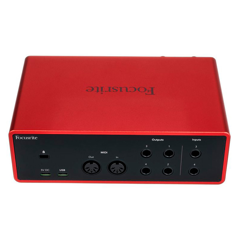 Аудиоинтерфейс Focusrite Scarlett 4i4 4th Gen