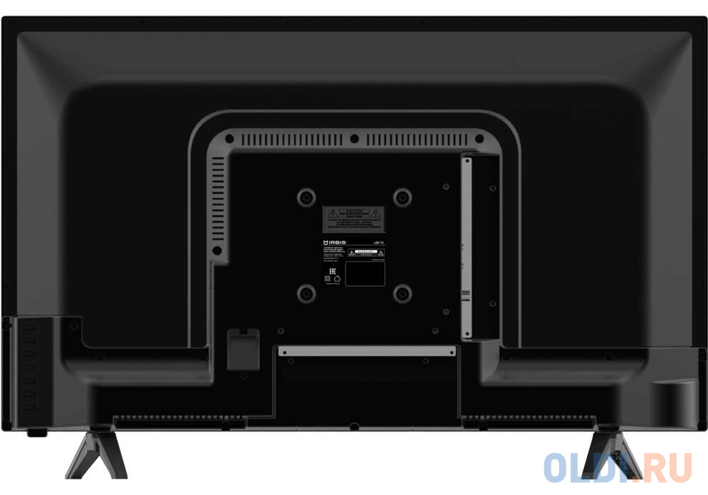 IRBIS 32H1 T 067B, 32",1366x768, 16:9,Tuner (DVB-T2/DVB-C/PAL/SECAM), Input (AV RCA,USBx2, HDMIx3, YPbPr, VGA, PC audio, CI+),Output (3,5 mm, Coa