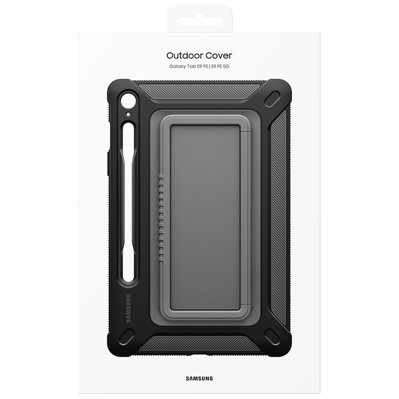 Чехол для Samsung Galaxy Tab S9 FE Outdoor Cover Black EF-RX510CBEGRU