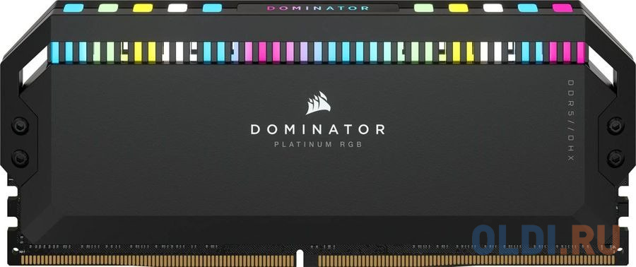 DIMM 32Gb 2х16Gb DDR5 PC57600 7200MHz Corsair Dominator Platinum RGB Black (CMT32GX5M2X7200C34)