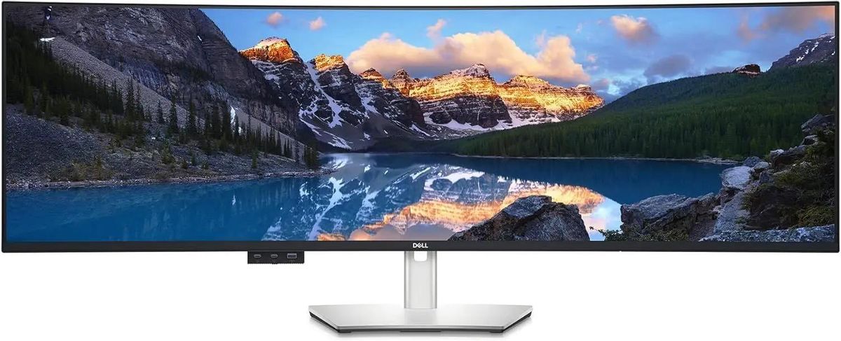 Монитор 49" DELL UltraSharp U4924DW IPS, изогнутый, 5120x1440 (16:9), 350кд/м2, 8 мс, 178°/178°, HDMI, DisplayPort, USB Type-C, USB-Hub, черный (210-BGTX)