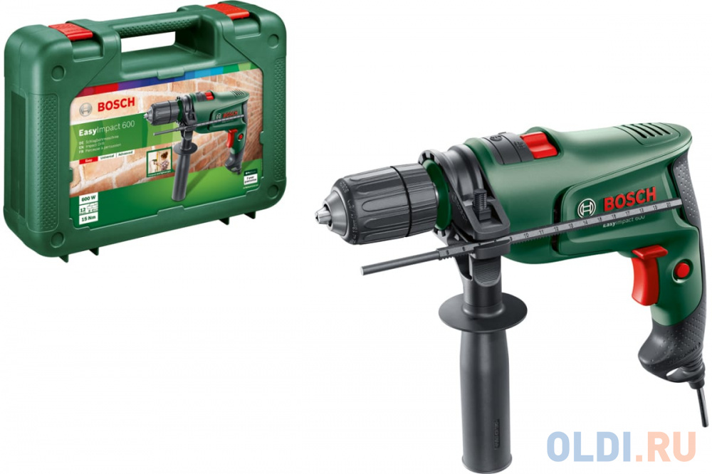 Дрель ударная Bosch EasyImpact 600 0603133020 в Москвe