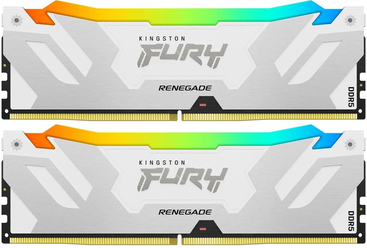 Комплект памяти DDR5 DIMM 32Gb (2x16Gb), 6400MHz, CL32, 1.4V, Kingston FURY Renegade (KF564C32RWAK2-32) Retail в Москвe