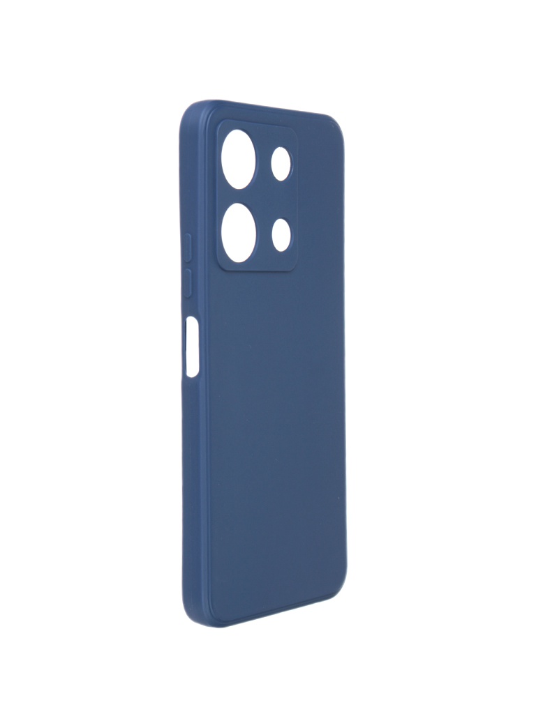 Чехол Zibelino для Infinix Note 30i 4G Soft Matte с микрофиброй Blue ZSMF-INF-NOTE30I-BLU