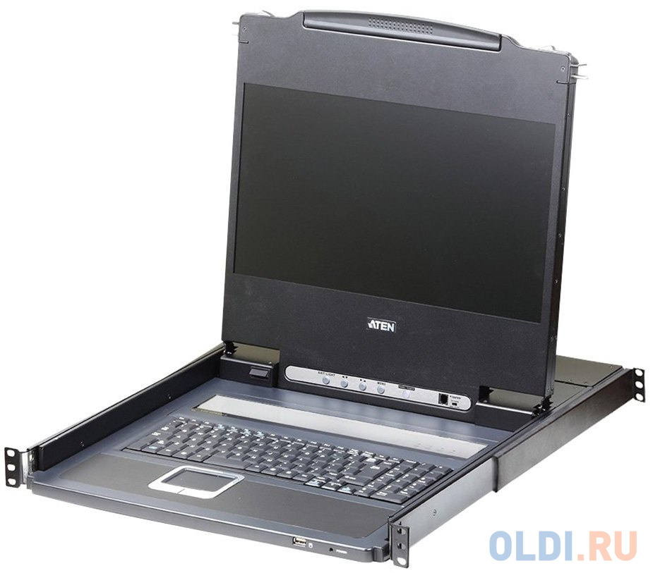 Консоль KVM ATEN CL6700MW-ATA-RG LCD 17"