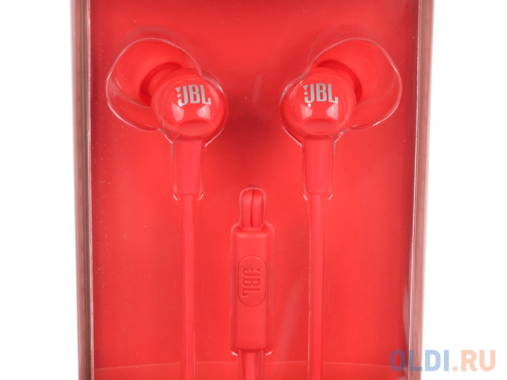 Наушники JBL C100SIU Red в Москвe