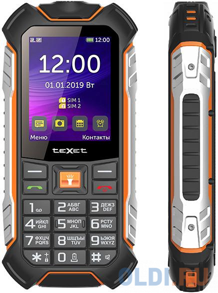 Мобильный телефон Texet TM-530R черный 2.4&quot; 32 Мб Bluetooth