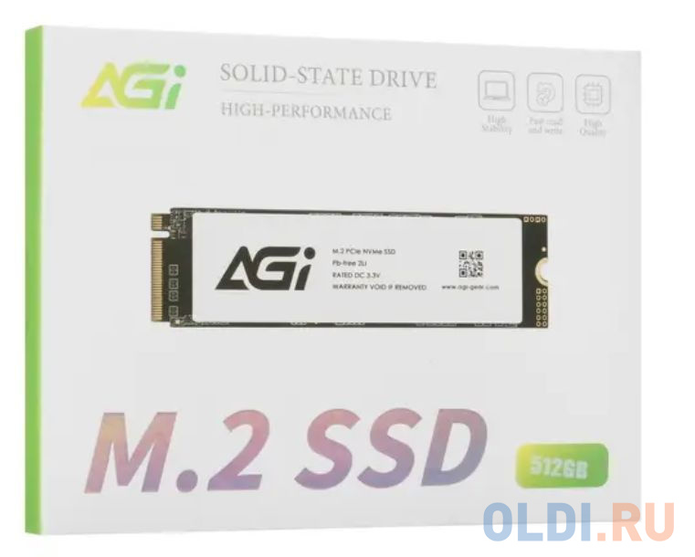 512GB AGI AI818 SSD Client AGI512G44AI818