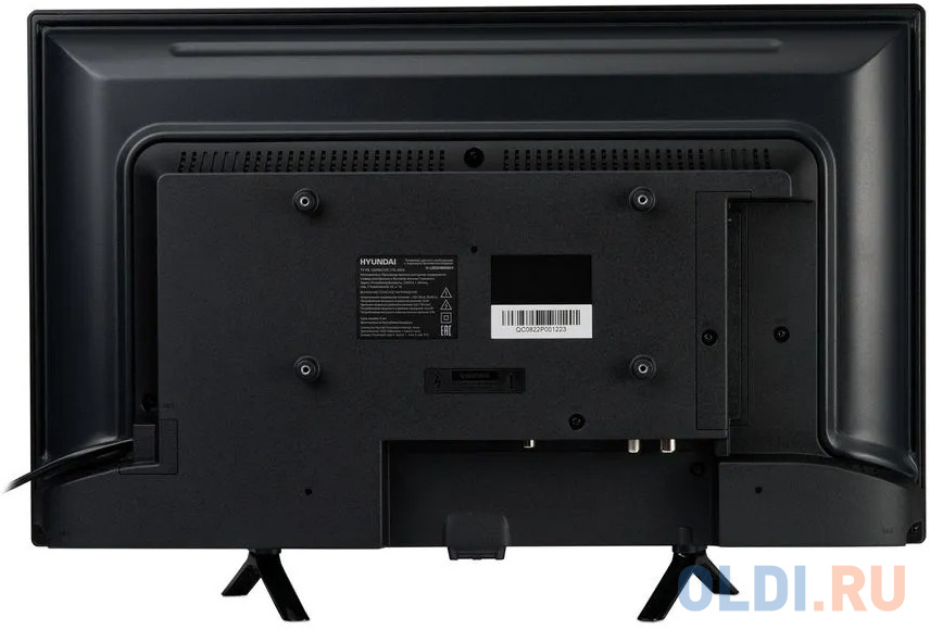 Телевизор LED 24" Hyundai H-LED24BS5001 черный 1366x768 60 Гц Smart TV Wi-Fi 2 х HDMI 2 х USB RJ-45 Bluetooth