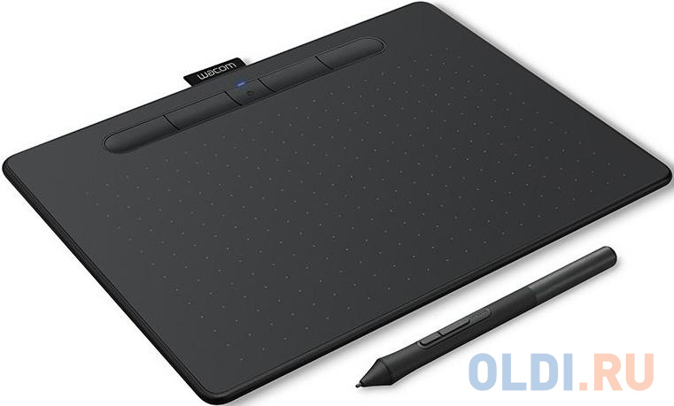 Графический планшет Wacom Intuos M CTL-6100K-B USB черный