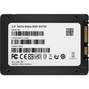 SSD накопитель A-DATA 256Gb Ultimate SU750, 2.5'', SATA III, [R/W - 550/520 MB/s] 3D-NAND TLC