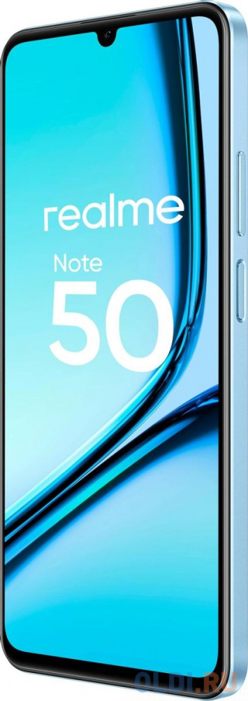 Смартфон Realme RMX3834 Note 50 64Gb 3Gb голубой моноблок 3G 4G 6.74" 720x1600 Android 13 13Mpix 802.11 b/g/n GPS GSM900/1800 GSM1900 TouchSc Mic в Москвe