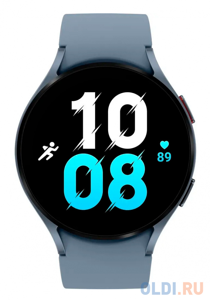 Смарт-часы Samsung Galaxy Watch 5 44мм 1.4" AMOLED корп.синий рем.синий (SM-R910NZSAMEA)