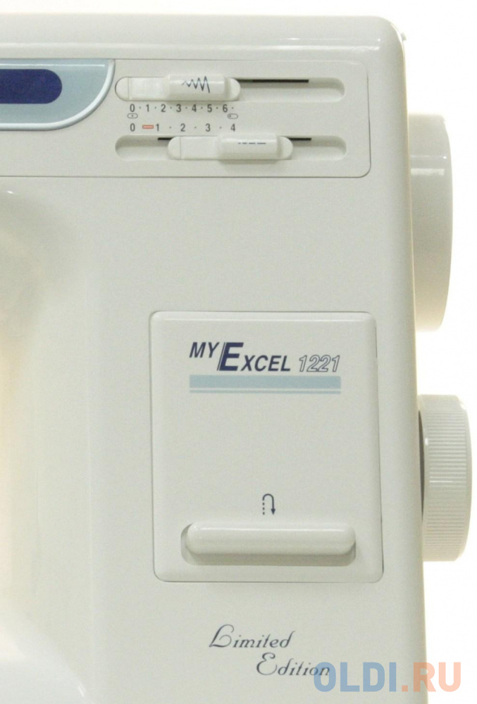 Швейная машина Janome My Excel 1221 бело-синий