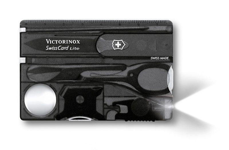 Мультитул Victorinox SwissCard Lite 0.7333.T3 Translucent Black в Москвe