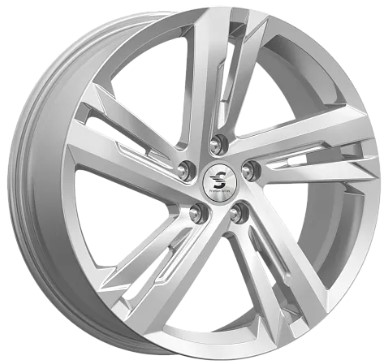 R19 5x112 7J ET43 D57,1 Скад Кр-002 elite silver