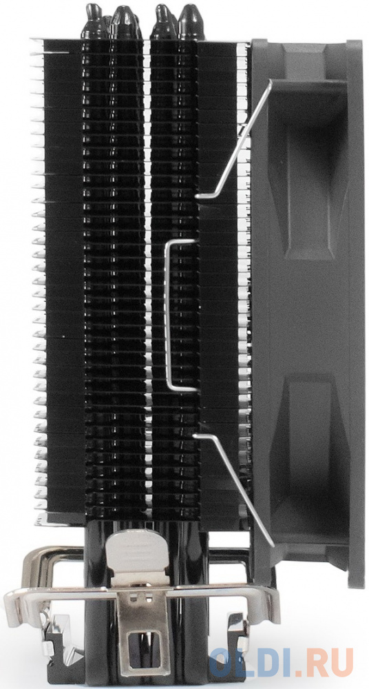 Кулер ExeGate Dark Magic EE400XL-PWM.ARGB (Al+Cu, черное покрытие, 4 тепл.трубки, LGA775/1150/1151/1155/1156/1200/1700/AM2/AM2+/AM3/AM3+/AM4/AM5/FM1/F в Москвe