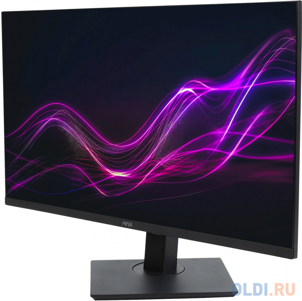 Монитор Hiper 27" KB2710 черный IPS LED 5ms 16:9 HDMI M/M матовая HAS 250cd 178гр/178гр 1920x1080 75Hz FreeSync VGA DP FHD USB 4.5кг