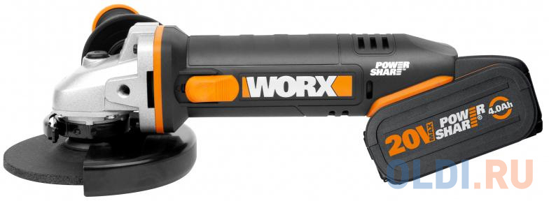 Углошлифовальная машина Worx WX803 125 мм в Москвe