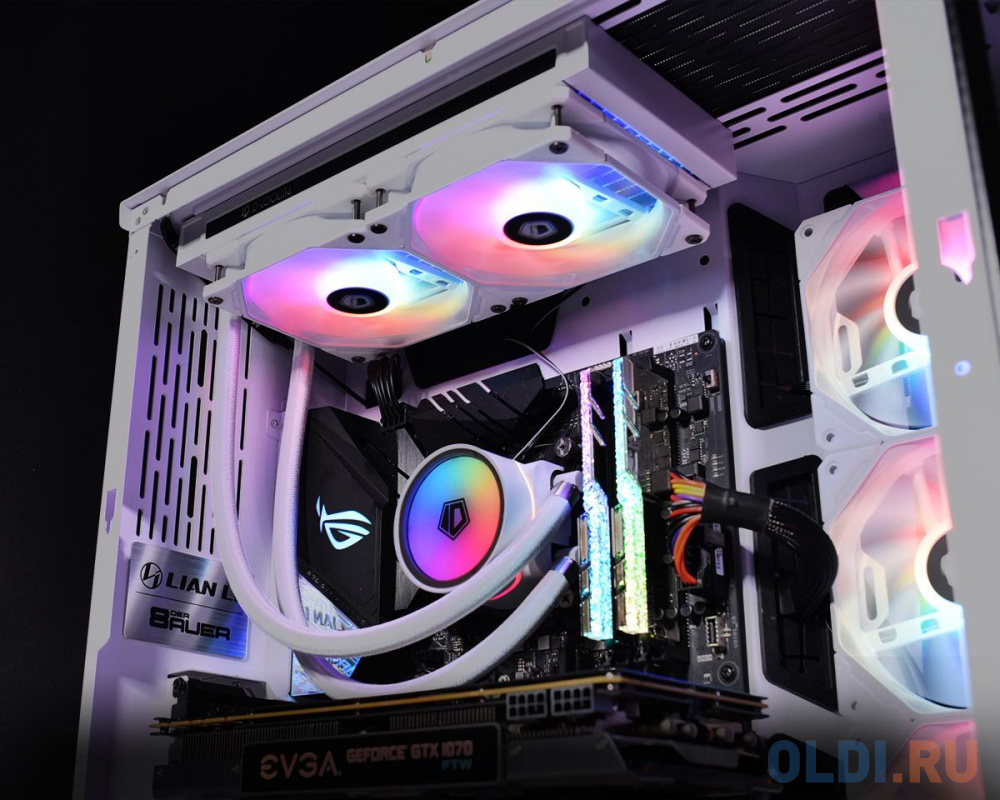 Cooler ID-Cooling ZOOMFLOW 240 XT SNOW (White/ARGB) 250W all Intel/AMD