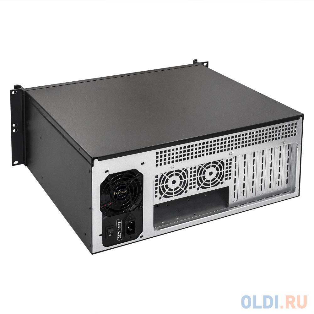Серверный корпус ExeGate Pro 4U390-05 <RM 19", высота 4U, глубина 390, БП 800ADS, USB>