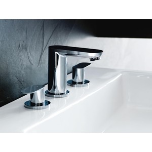 Смеситель для раковины Grohe Eurosmart Cosmopolitan на 3 отверстия (20187000) в Москвe