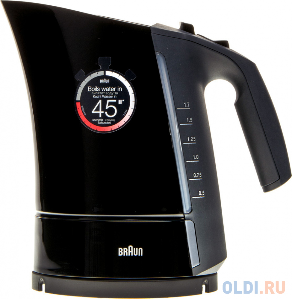 Чайник Braun WK 300 ONYX 2200Вт черный в Москвe