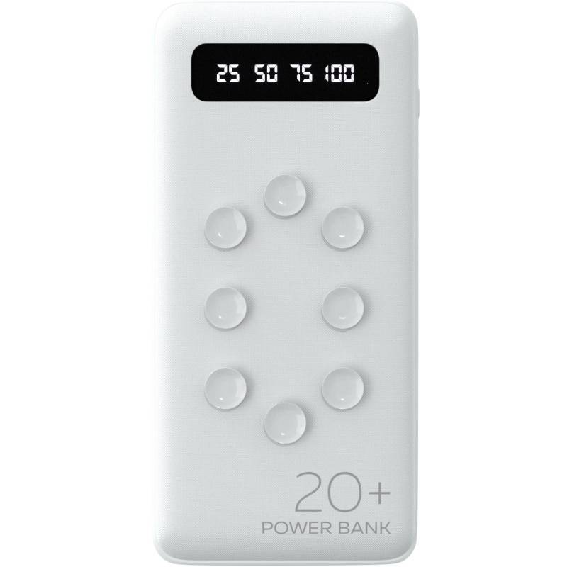 Внешний аккумулятор More Choice Power Bank Smart PB42S-20 20000mAh White 4627151193885