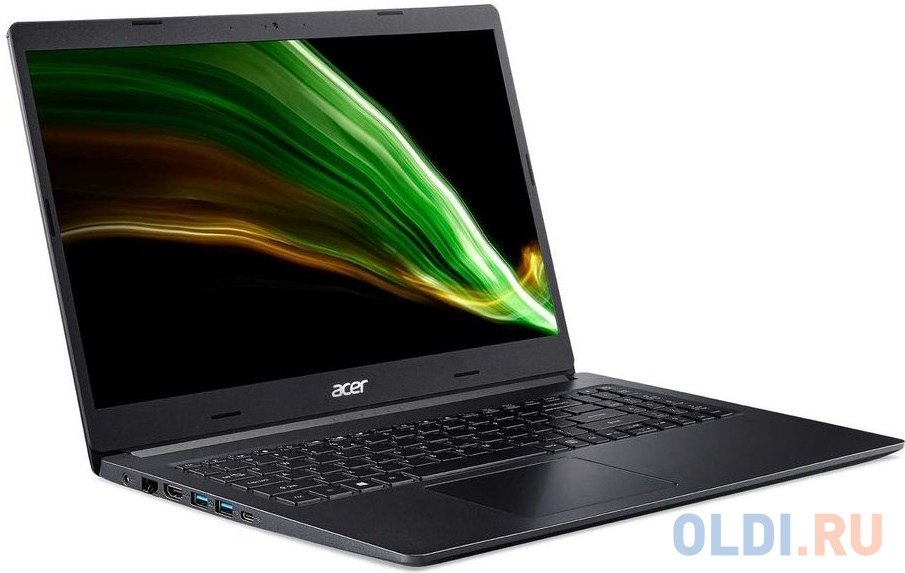 Ноутбук Acer Aspire 5 A515-45G-R26X Ryzen 7 5700U/8Gb/SSD512Gb/15.6&quot;/Rx 640 2Gb/IPS/FHD/noOS/Black (NX.A8EER.004) (557852) в Москвe