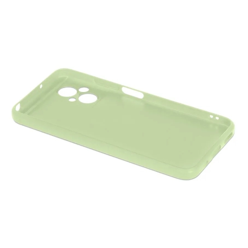 Чехол DF для Poco M5 Silicone Light Green poCase-11