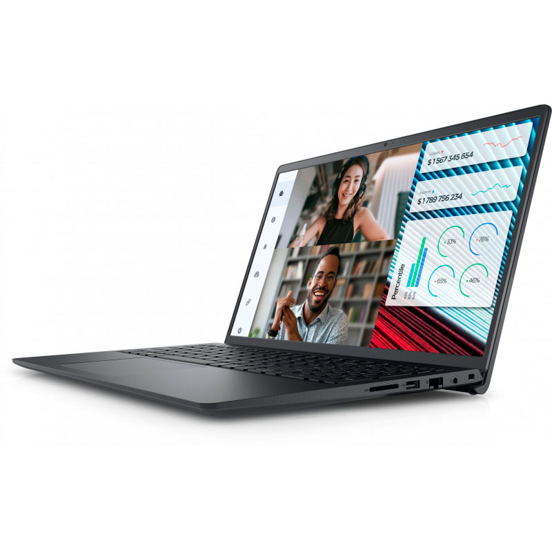 Ноутбук Dell Vostro 3520 Black 3520-3850 (Intel Core i3-1215U 1.2 GHz/8192Mb/512Gb SSD/Intel UHD Graphics/Wi-Fi/Bluetooth/Cam/15.6/1920x1080/No OS) в Москвe