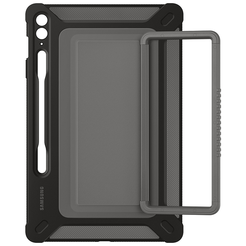 Чехол для Samsung Galaxy Tab S9 FE+ Outdoor Cover Black EF-RX610CBEGRU