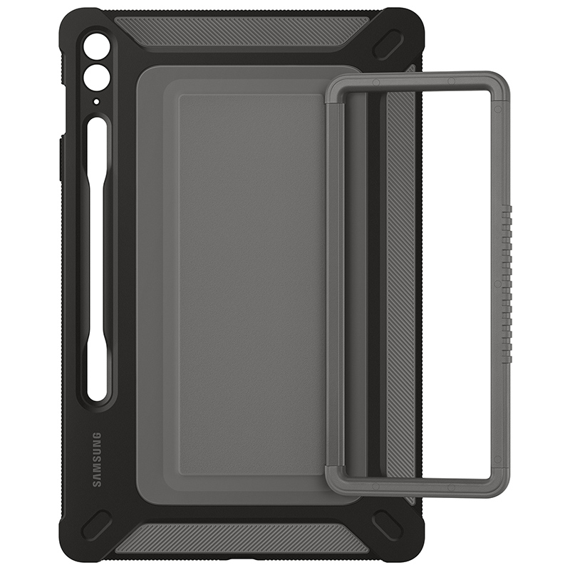 Чехол для Samsung Galaxy Tab S9 FE+ Outdoor Cover Black EF-RX610CBEGRU в Москвe