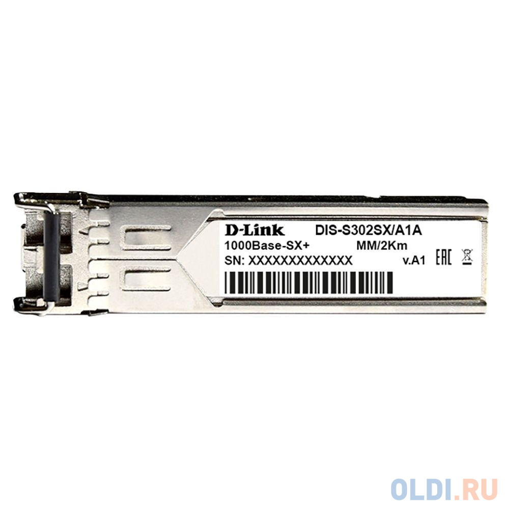 S302SX/A1A Промышленный SFP-трансивер с 1 портом 1000Base-SX+ для многомодового оптического кабеля (до 2 км) (439476)