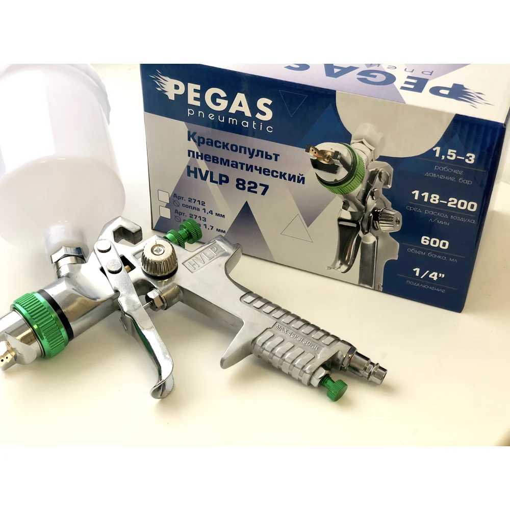 Краскопульт Pegas pneumatic