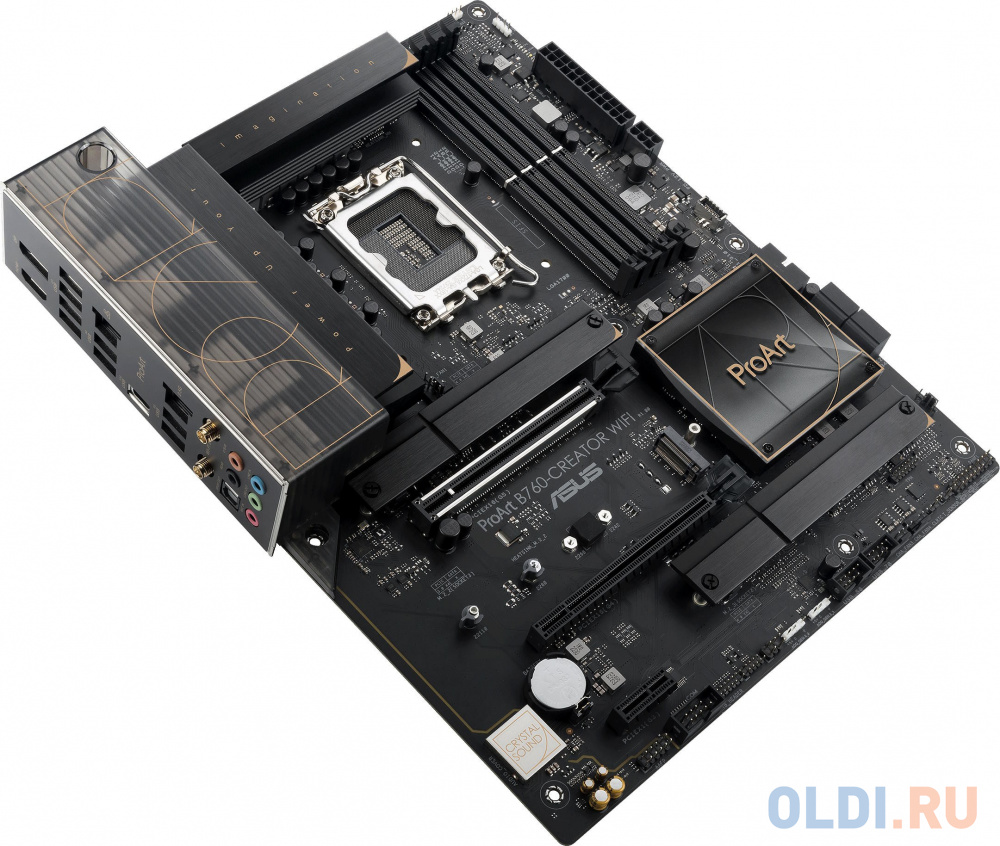 ASUS PROART B760-CREATOR WIFI, LGA1700, B760, 4*DDR5, HDMI+DP, 4xSATA3 + RAID, 3xM2, Audio, Gb LAN, USB 3.2, USB 2.0, ATX; 90MB1FY0-M0EAY0 в Москвe