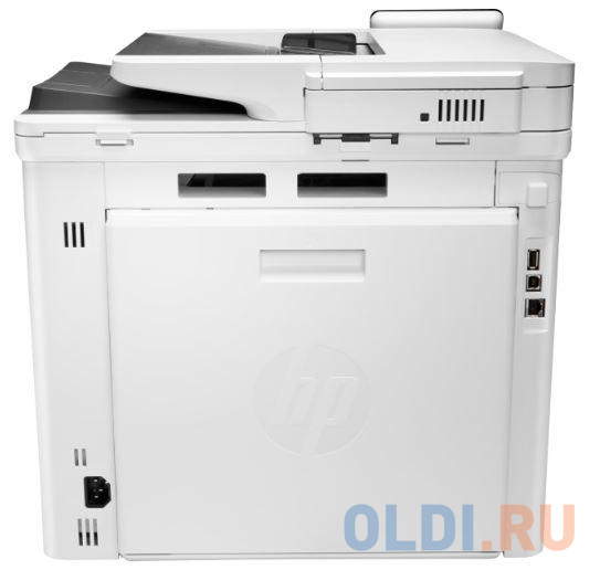 МФУ HP Color LaserJet Pro M479fdw <W1A80A> принтер/сканер/копир/факс, A4, ADF, дуплекс, 27/27 стр/мин, 512Мб, USB, LAN, WiFi (замена CF379A M477