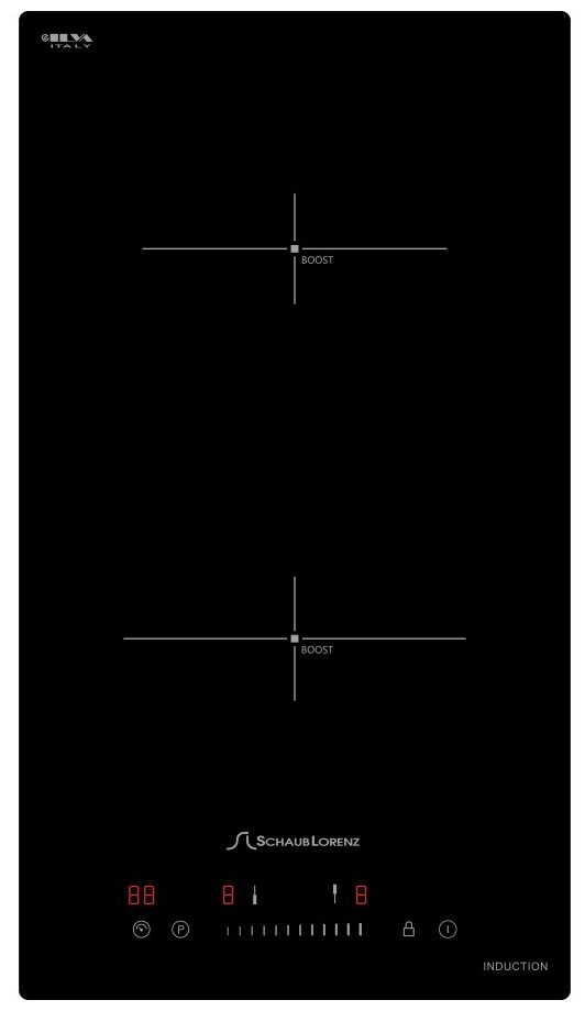 Индукционная варочная панель Schaub Lorenz SLK IY32S1, 2 конфорки, черный (SLK IY32S1)