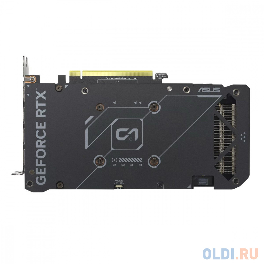 Видеокарта Asus PCI-E 4.0 DUAL-RTX4060TI-16G NVIDIA GeForce RTX 4060TI 16Gb 128bit GDDR6 2535/18000 HDMIx1 DPx3 HDCP Ret