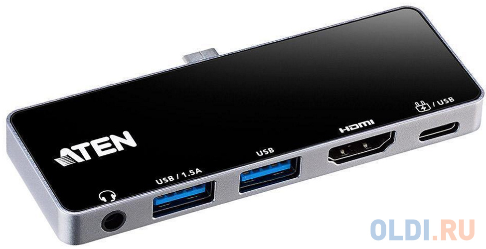 ATEN USB-C Travel Dock with Power Pass-Through в Москвe