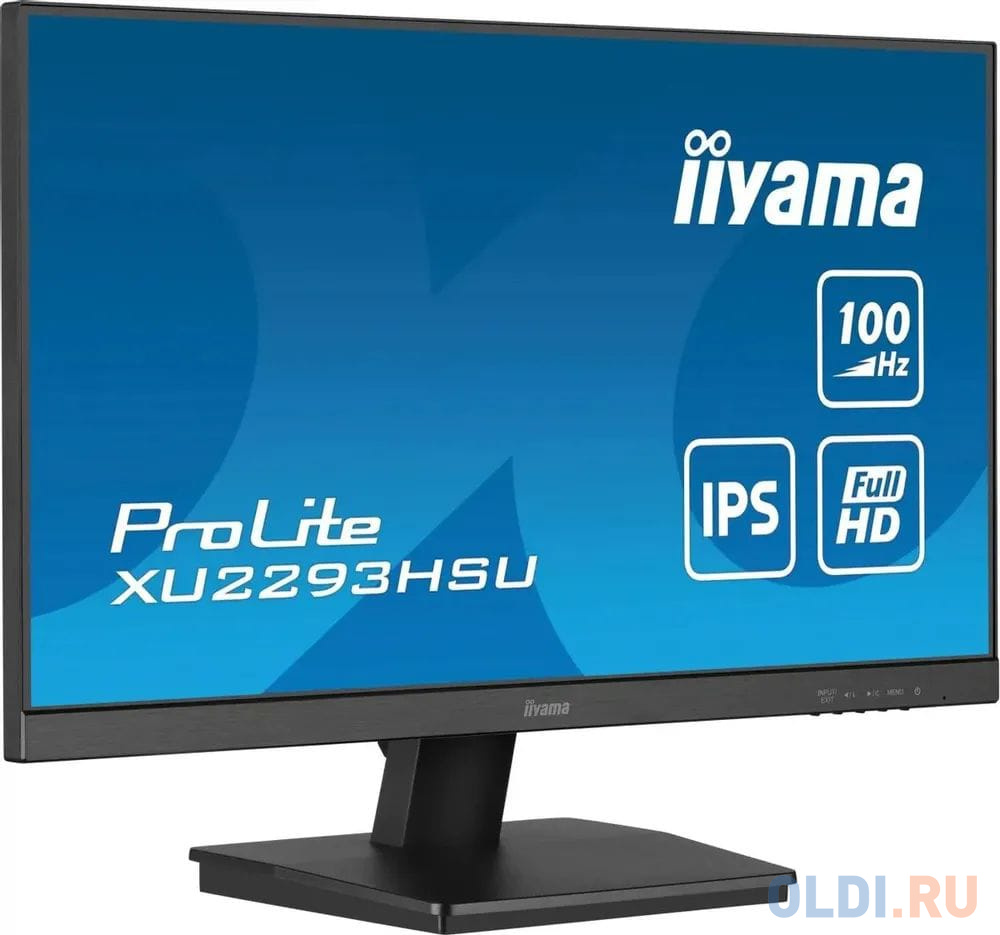 Монитор Iiyama 21.5" ProLite XU2293HSU-B6 черный IPS LED 16:9 HDMI M/M матовая 1000:1 250cd 178гр/178гр 1920x1080 100Hz DP FHD USB 2.6кг