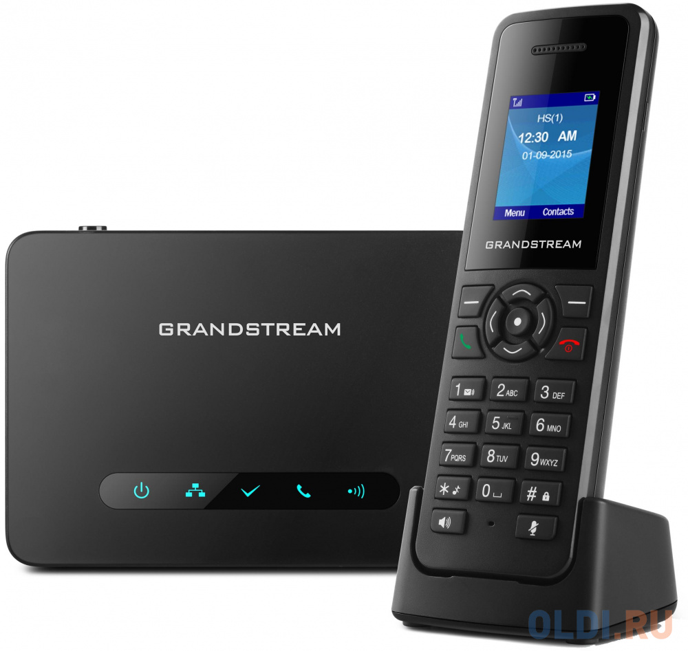 Базовая станция IP/DECT Grandstream DP750 до 5 трубок 10 SIP-аккаунтов