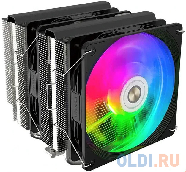 CPU COOLER N600B-DT-HY black TDP:250W
Product Dimension: 125 ?143 ?158mm
Heat Pipe: ?6mm ? 6 pcs
Fan Dimension: 120?120?25mm
Voltage: DC 12V
Current: