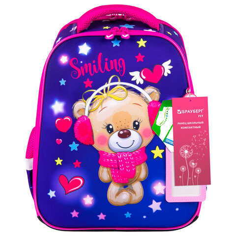 Рюкзак Brauberg Fit Smiling Bear 270614