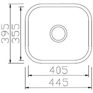 Кухонная мойка Seaman Eco Wien SWU-4439.A Steel Satin в Москвe