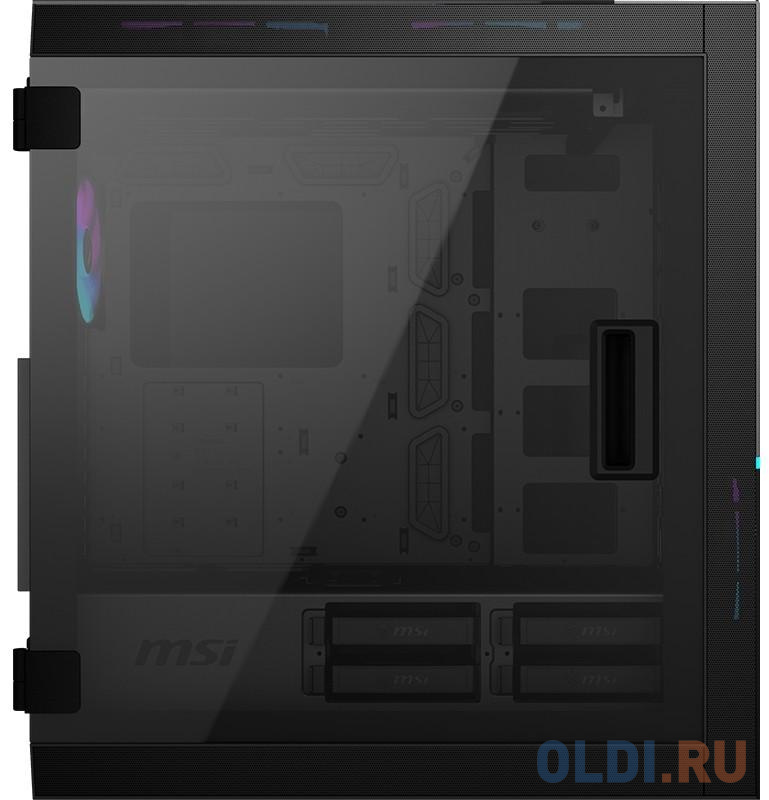 Корпус ATX MSI MPG SEKIRA 500X Без БП чёрный в Москвe