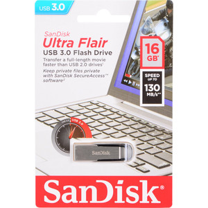 Флеш-диск Sandisk 16GB USB 3.0 Ultra Flair (SDCZ73-016G-G46)