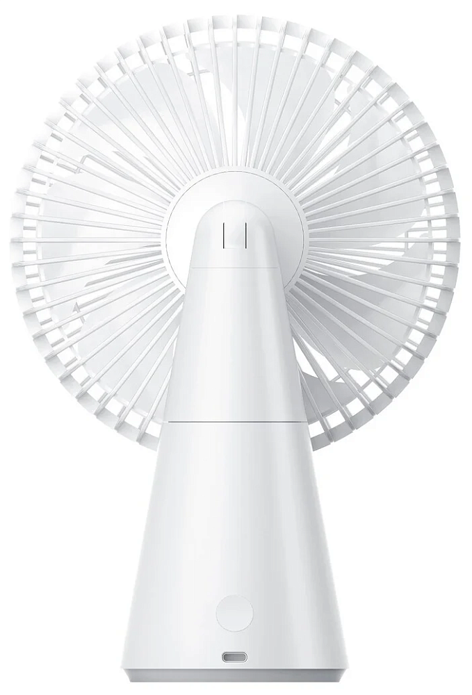 Вентилятор портативный настольный Xiaomi Rechargeable Mini Fan, Белый