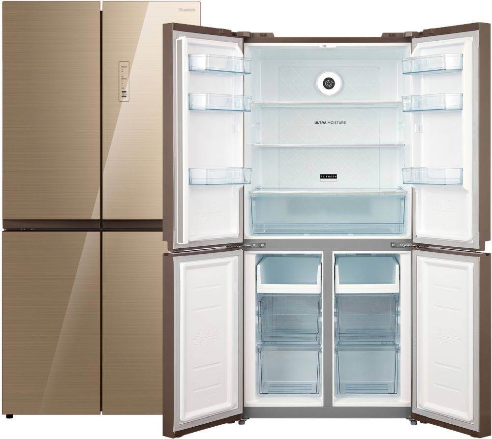 Холодильник трехкамерный Бирюса CD 466 GG