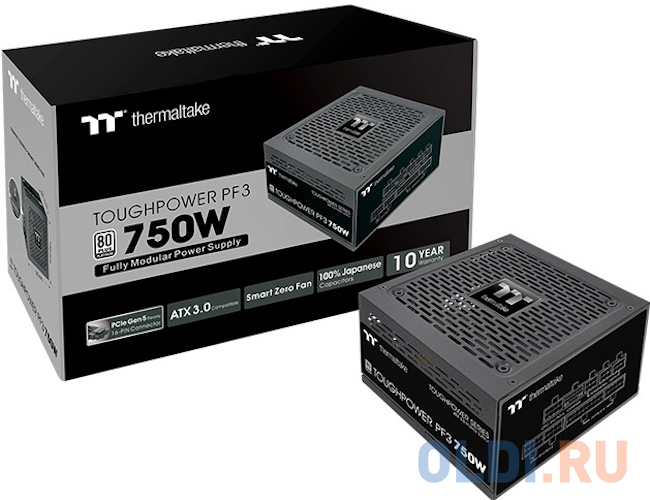 Toughpower PF3 PS-TPD-0750FNFAPE-3 0750W/Fully Modular/Non Light/Full Range/Analog/80 Plus Platinum/ PS-TPD-0750FNFAPE-3 0750W/Fully Modular/Non Light